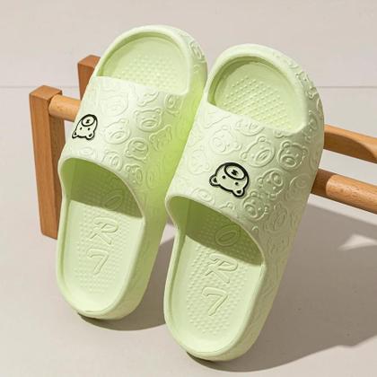 Imagem de Chinelos Casuais De Verão Para Mulheres Com Solado Macio Antiderrapante Para Uso Interno E Externo