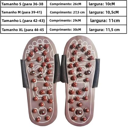 Imagem de Chinelos Massageadores De Acupressão Para Ativação Dos Pontos De Acupuntura, Terapia De Reflexologia