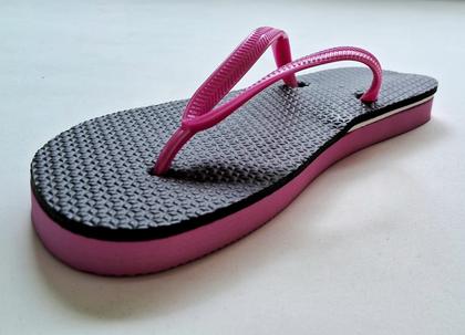 Imagem de Chinelos para Pé Pronado Borracha 90/10