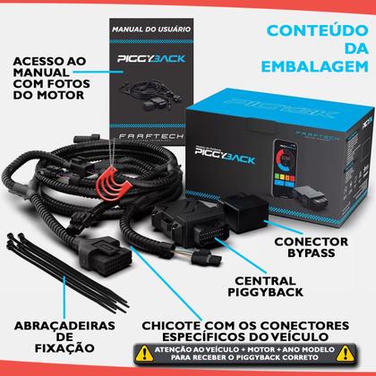 Imagem de Chip para Aumentar Potência e Torque Compass 1.3 T270 Flex 2022 a 2025 - Módulo Piggyback Faaftech