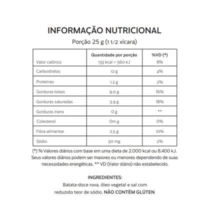 Imagem de Chips De Batata-Doce Roxa Roots To Go 45g