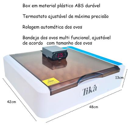 Chocadeira automática com temperatura digital-TIKA 36 - CHOCMASTER