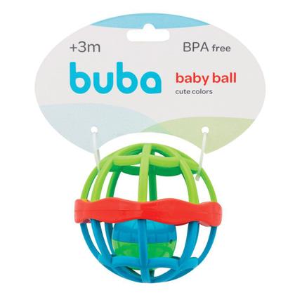 Imagem de Chocalho Buba Baby Ball Cute Colors (+3m)