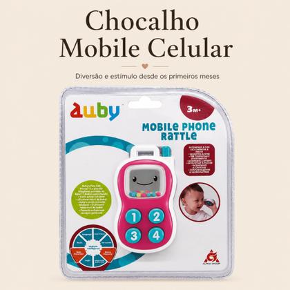 Imagem de Chocalho Celular Educativo para Bebê Bang Toys a partir de 3 meses