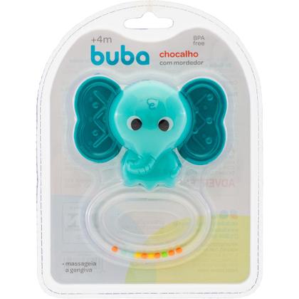 Imagem de Chocalho com Mordedor Elefante Buba