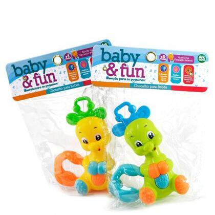 Imagem de Chocalho de Girafa Baby and Fun