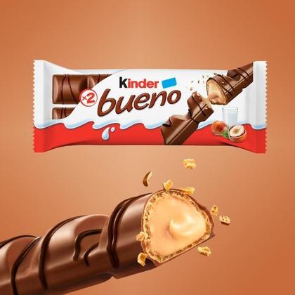 Imagem de Chocolate, 5 Pacotes De 43G Kinder Bueno