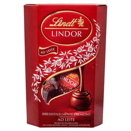 Imagem de Chocolate Ao Leite Lindor LINDT 75g