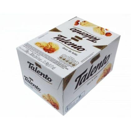 Imagem de Chocolate Branco Tablete Talento Doce De Leite 90Gr C/12un - Garoto