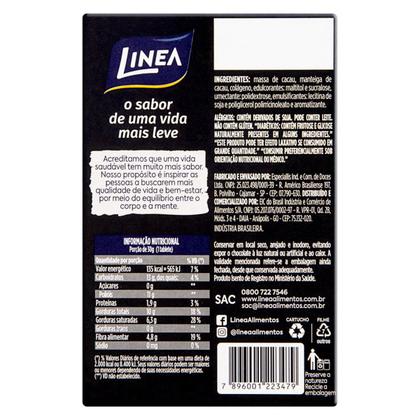 Imagem de Chocolate Dark 50% Cacau Zero Açucar LINEA 30g