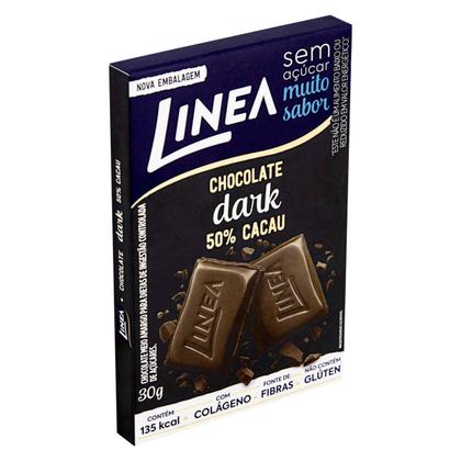 Imagem de Chocolate Dark 50% Cacau Zero Açucar LINEA 30g