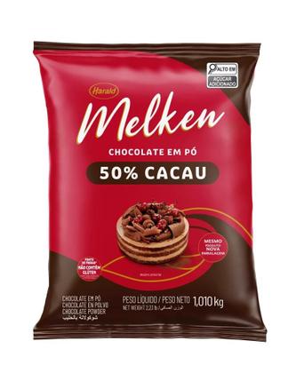 Imagem de Chocolate em Pó 50% Cacau 1,05kg Melken - Harald
