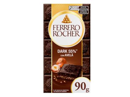 Imagem de Chocolate Ferrero Rocher Dark 55% Importado 90g - 3 Unidades