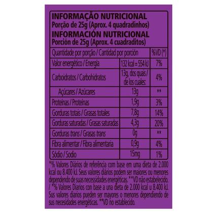 Imagem de Chocolate Garoto Talento Amêndoas e Passas 85g