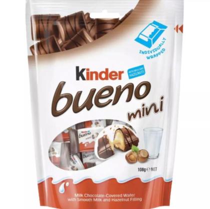 Imagem de Chocolate kinder bueno mini 108gr importada