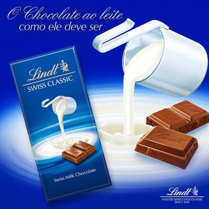 Imagem de Chocolate Lindt Classic, Ao Leite, Barra de 100g
