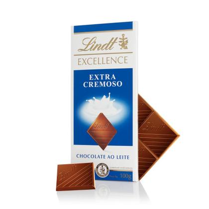 Imagem de Chocolate Lindt Excellence Extra Cremoso ao Leite com 100g