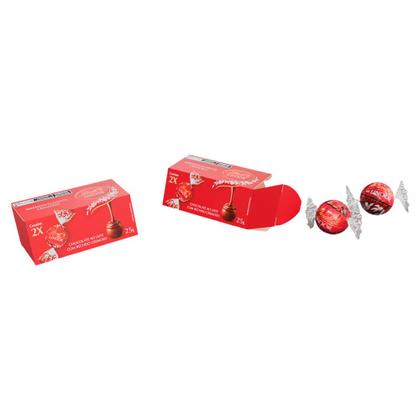 Imagem de Chocolate Lindt Lindor Sabor Chocolate Ao Leite com Recheio Cremoso 25g