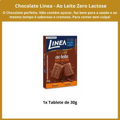 Imagem de Chocolate Linea Zero Açúcar Ao Leite Zero Lactose 1 de 30g