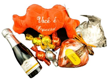 Imagem de Chocolate Presente Dia Dos Namorados Espumante Flor Coração