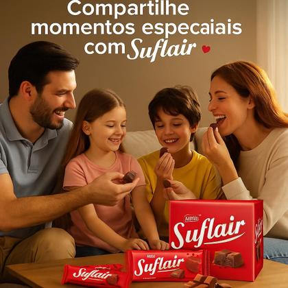 Imagem de Chocolate Suflair Nestlê C/20x50g Ao Leite
