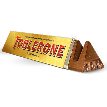 Imagem de Chocolate Toblerone Milk Gold Kit 3 Unidades de 100g