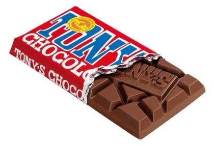 Imagem de Chocolate Tonys Chocolonely Chocolate Ao Leite 180 Gramas