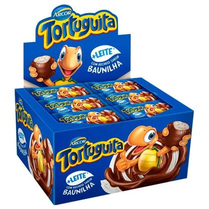 Imagem de Chocolate Tortuguita Ao Leite 24 Unidades 15,5g