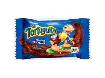 Imagem de Chocolate Tortuguita Creme de Baunilha C/ 24un 372g