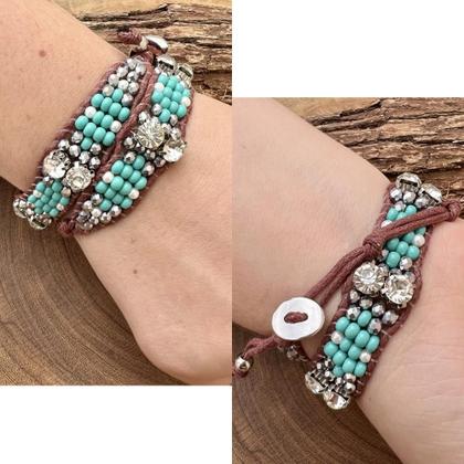 Imagem de Choker Hand Turquoise