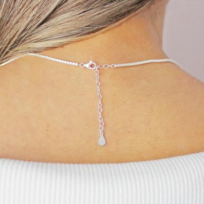 Imagem de Choker Riviera Cravejada Cristal Prata 925