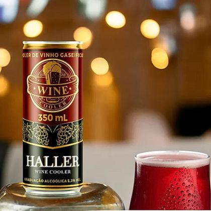 Imagem de Chopp De Vinho Doce Ecobier Lata 350ml Pronta Entrega Pack 12 Unidades