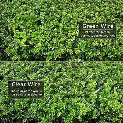 Imagem de Christmas Net Lights Joomer 360 LED 12 pés x 5 pés, pacote com 2 unidades brancas