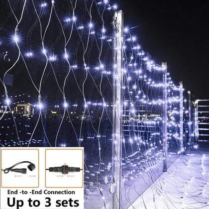 Imagem de Christmas Net Lights Joomer 3,7 m x 1,5 m 360 LED à prova d'água 120V