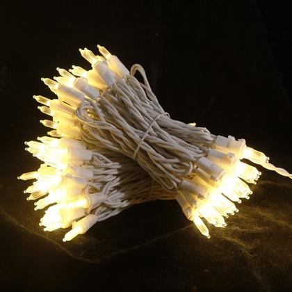 Imagem de Christmas String Lights MULTI-SPARKING, pacote com 2 unidades, 100 LED, branco quente, 10,7 m