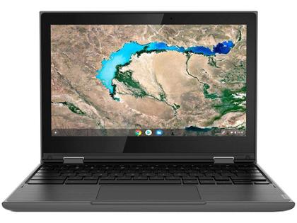 Chromebook 2 em 1 Lenovo 300E Intel Celeron - 4GB 32GB eMMC Touch