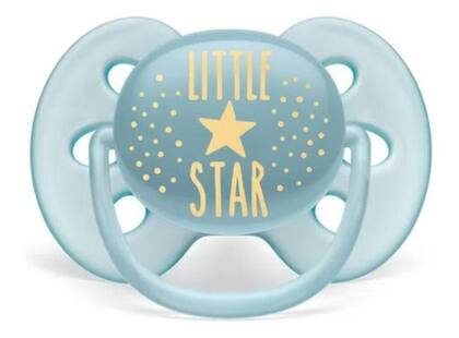 Imagem de Chupeta Bebê Ultra Soft Philips Avent 6-18m Little Star