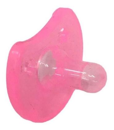 Imagem de Chupeta Bico Redondo 100% Silicone Calmante Fase 1 Recém Nascido  Baby Nany