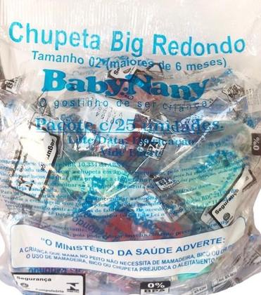 Imagem de Chupeta Bico Redondo C/25 Unidades Baby Nany