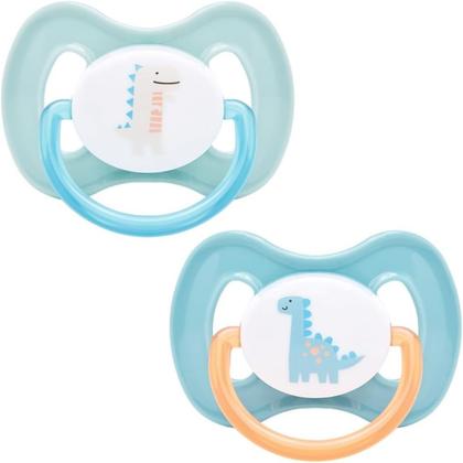 Imagem de Chupeta Comfort Kit 2un Tam 1 Magic Dino 0-6 meses 21112 - Buba