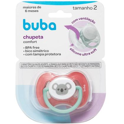 Imagem de Chupeta Comfort Noturna Coala 6-18 meses - Rosa - Buba