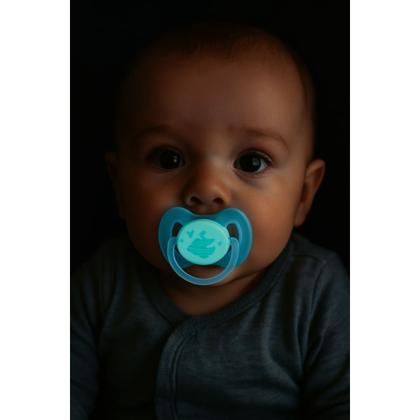 Imagem de Chupeta Comfort Noturna Nuvem 6-18 meses - Azul - Buba