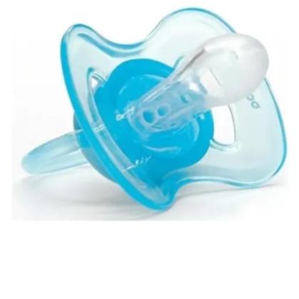 Imagem de Chupeta Comfort Silicone Ursinho 0-6 Meses  Tam1 Cor Azul