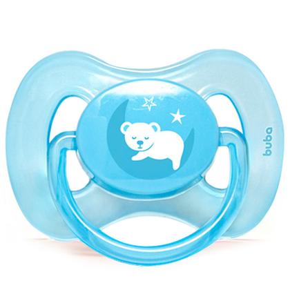Imagem de Chupeta Comfort Ultra Soft Tam 1 ou Tam 2 Para Bebês com Tampa Protetora Bico Simétrico - Buba