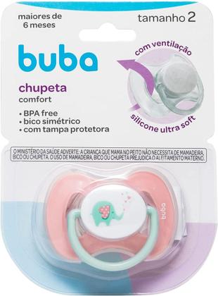 Imagem de Chupeta Comfort Unitária 6m+ Tamanho 2 Buba Baby
