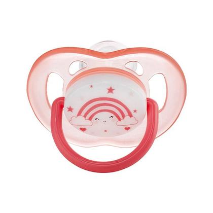 Imagem de Chupeta Infantil Decorada Bico Em Silicone Macio E Flexível Unitária Tam 2 Original 6m+ - Plasútil Baby