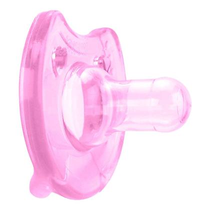 Imagem de Chupeta Kuka Silicone Soft Comfort Tamanho 1 de 0 a 6 Meses Rosa 1 Unidade