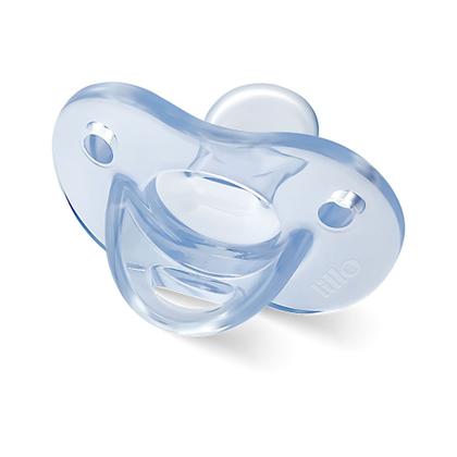 Imagem de Chupeta Lillo Soft Calming 100% Silicone 0 a 6 Meses Cor Azul com 1 Unidade