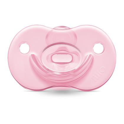 Imagem de Chupeta Lillo Soft Calming 100% Silicone +6 Meses Cor Rosa com 1 Unidade