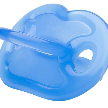 Imagem de Chupeta Lolly Fase 1 100% Silicone Orto Azul